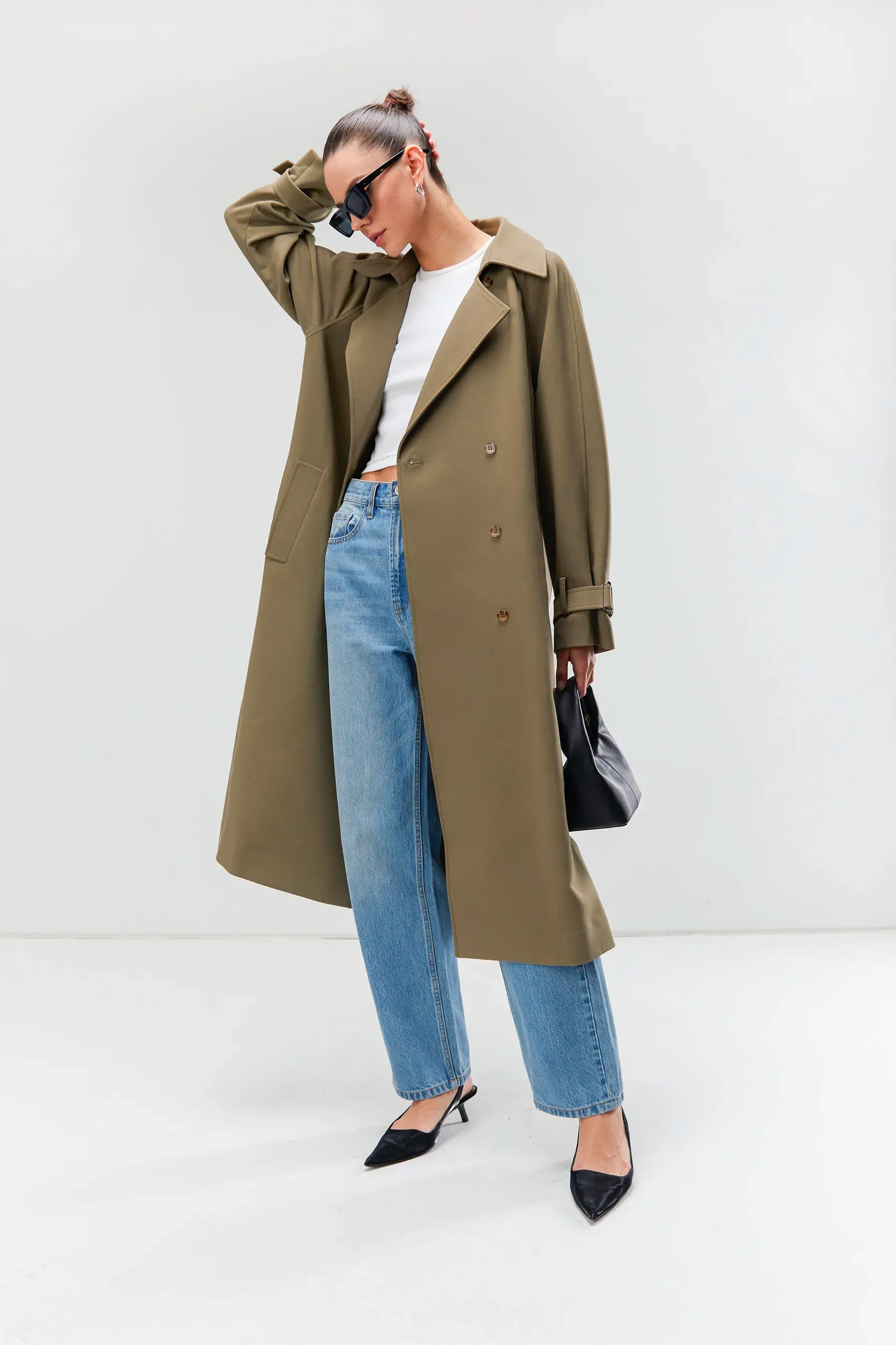 Oversized Trench Coat – WRINKLED